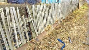 Ночное происшествие. А для меня, большая неприятность под зиму. Смотрите в описании.