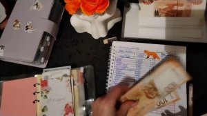 мое первое распределение денег 💰 по конвертам ✉️