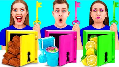 Выбери Правильный Ключ Челлендж | Смешные Челленджи с Едой от TeamTeen Challenge