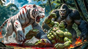 Кинг-Конг против Халка: противостояние