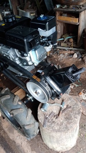 Сборка нового мотоблока.