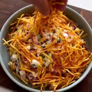 🥙 Салат "Весеннее гнездо"