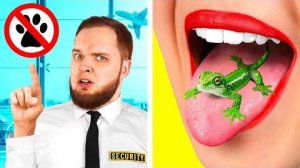 Как Пронести Домашних Животных в Самолёт | Смешные Cитуации от TeamTeen Challenge