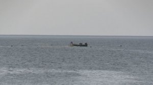 Ноябрьский день на берегу моря в Сочи