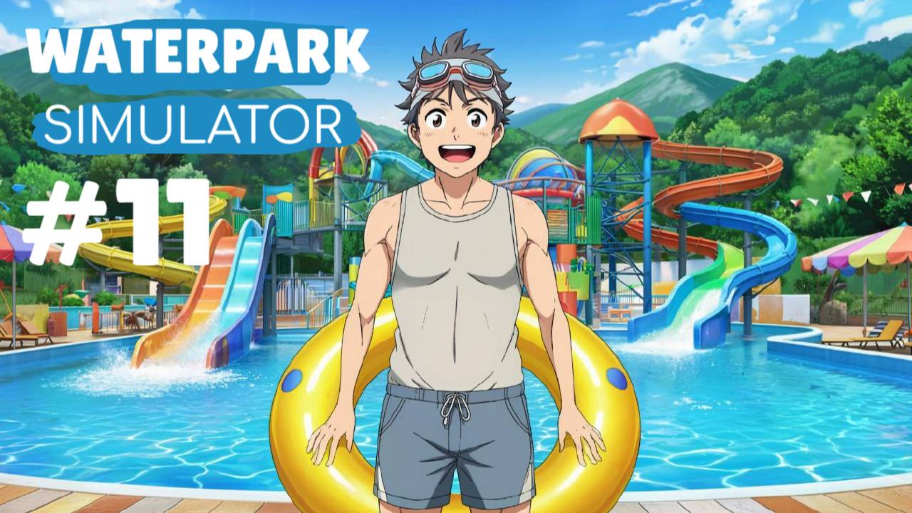 WATERPARK SIMULATOR #11 НОВЫЕ ГОРКИ смотреть онлайн
