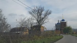 251103 Река Ока село Альшань храм Св Николая Никольская церковь Альшанское кладбище Орловский район