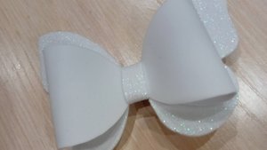 Бант-бабочка из фоамирана своими руками