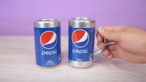 Как сделать кружку из банки.