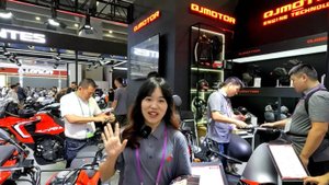 Мотоциклы и квадроциклы QJMOTOR. Интервью на выставке CFAIR.