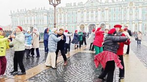 Танцуем на Дворцовой площади 1 ноября 2025. Дубль 2.