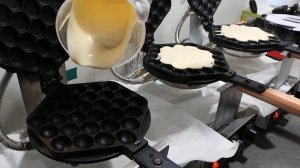 Бранч с сыром, колбасой, вафлями, корейская уличная еда