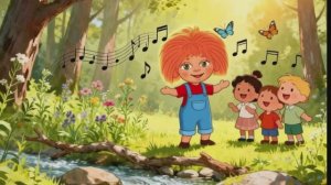 "Антошка,Антошка..." Светлая, созерцательная детская песня о прогулке в лесу