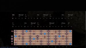 Uplifting Blues Rock Ballad Guitar Backing Track in Dm
