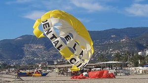 Пляж и набережная от отеля А 11 Обакой.Аланья, клип