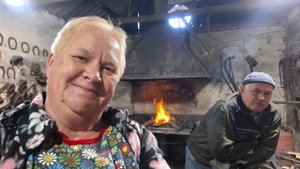 360. Привет из Крыма. Кузнец в деле. Кардиган- продвигается. 03.11.25.