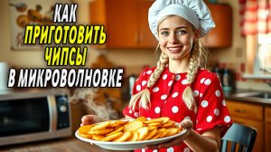 Как приготовить чипсы в микроволновке