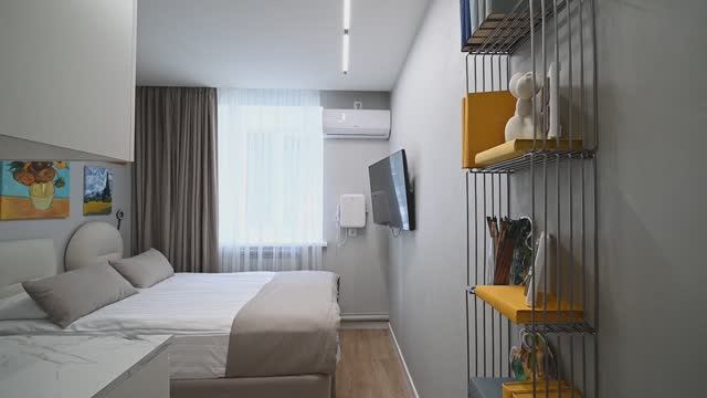 Обзор номера Ван Гог апарт отель 5 Гениев Город Ярославль смотреть онлайн