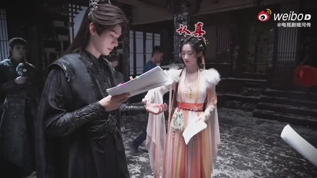 Закадровые съемки дорамы "Легенда о темной реке" смотреть онлайн