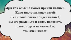 Однажды в семье, в России. Сборник анекдотов №421.