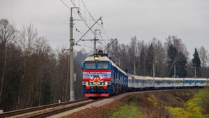 Обкаточный рейс ПоездаДедаМороза 3М62У-0058 и 3М62У-0064 Апрелевка-Селятино