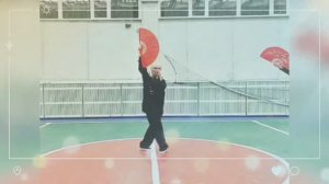 На тренировке с веером Шань