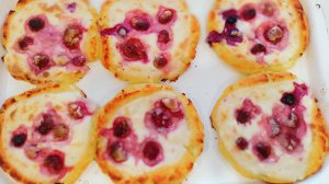 Нашлась пропажа// Творожные корзиночки с ягодами//