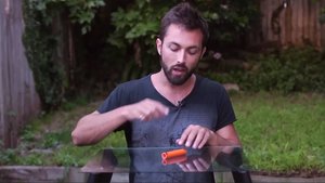 Задача с вращающейся трубкой