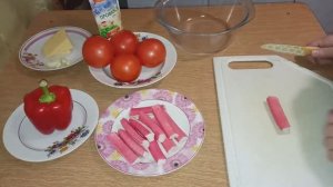 Всего четыре ингредиента/вкусный салат на новый 2026 год