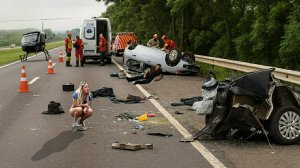 Шокирующие моменты жестоких автомобильных аварий на дорогах. Best hard compilation