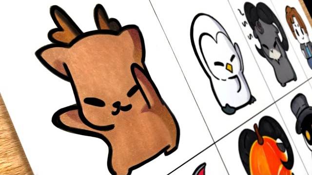 ОЛЕНЬ И СОВА ИЗ 99 НОЧЕЙ В ЛЕСУ РИСУЕМ ПЕРСОНАЖЕЙ ИЗ ROBLOX! РЕАКЦИЯ НА РИСУНКИ! ПОДБОРКА РИСУНКОВ