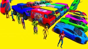 Мультфильмы про машинки. Мультфильмы для детей. Мультики для малышей. Мультики про супергероев.