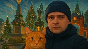 2 серия "Пешком по Александровскому бульвару" Декабрьское путешествие по Краснодару с Котиком Чарли