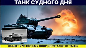 Объект 279! Как танк СССР для ядерного взрыва стал самым ЗАЩИЩЕННЫМ в мире  Тайна 4 гусениц