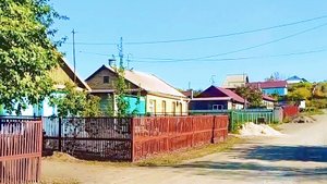 Магнитогорск, посёлок Димитрова, частный сектор левобережья (26.09.2020)