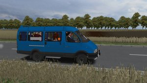 Поездка на ГАЗ-322132 по маршруту №4 по карте Вейделевка