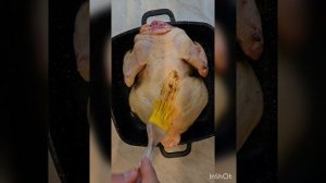 Нежнейшая курица гриль на бутылке