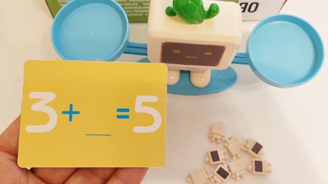 Игра на счёт. Роботы от Бондибон