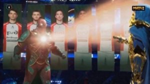 Зенит - Локомотив роботы перед матчем - трансформеры футбол