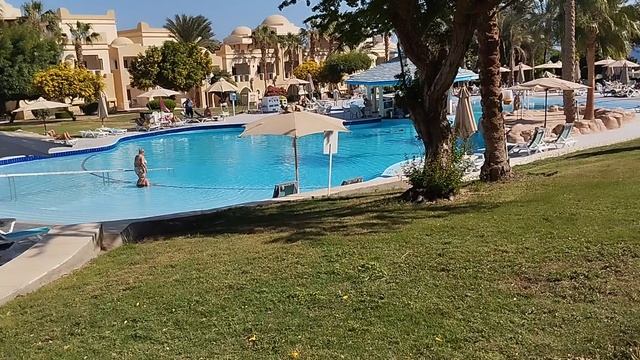 Serenity Makadi Alpha Beach 5* Хургада, Египет. Дорога на пляж. смотреть онлайн
