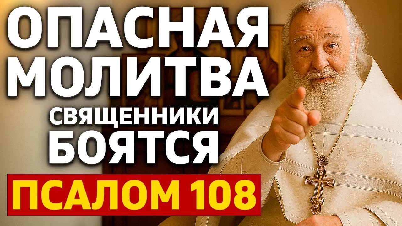 ОПАСНАЯ МОЛИТВА КОТОРУЮ БОЯТСЯ ЧИТАТЬ ДАЖЕ СВЯЩЕННИКИ Тайная сила Псалма 108 смотреть онлайн