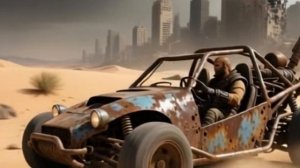 Постапокалипс. Видео с использованием нейросети.