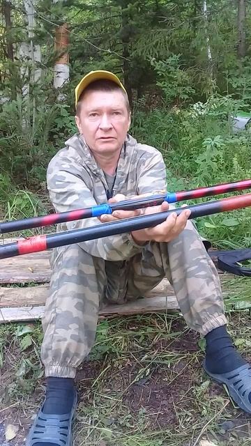 Василий знает какая удочка лучше.