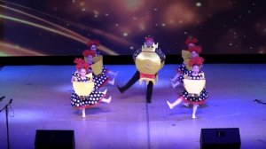 Городской фестиваль народного творчества "Душа России" с песней "Пых-пых-самовар"