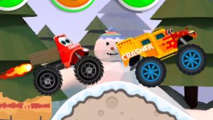 Monster Truck Racing Game. Монстр трак