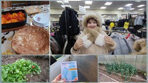 Маникюр,компресс и шапка😉