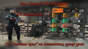 The Division 2 (2025) ГС "Золотая пуля" на винтовках, супер урон. Игровые активности.