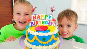 Влад и Ники готовят для мамы и другие веселые истории для детей!