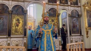 МИТРОПОЛИТ ИГНАТИЙ СОВЕРШИЛ БОЖЕСТВЕННУЮ ЛИТУРГИЮ В ХРАМЕ КАЗАНСКОЙ ИКОНЫ БОЖИЕЙ МАТЕРИ Г. ПЕТРОВСКА
