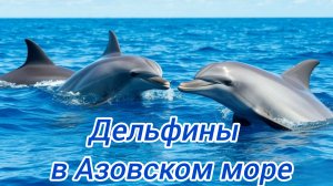 Дельфины в Азовском море