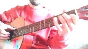 Пусть бегут неуклюже - инструментальная версия песни на классической гитаре (без голоса)